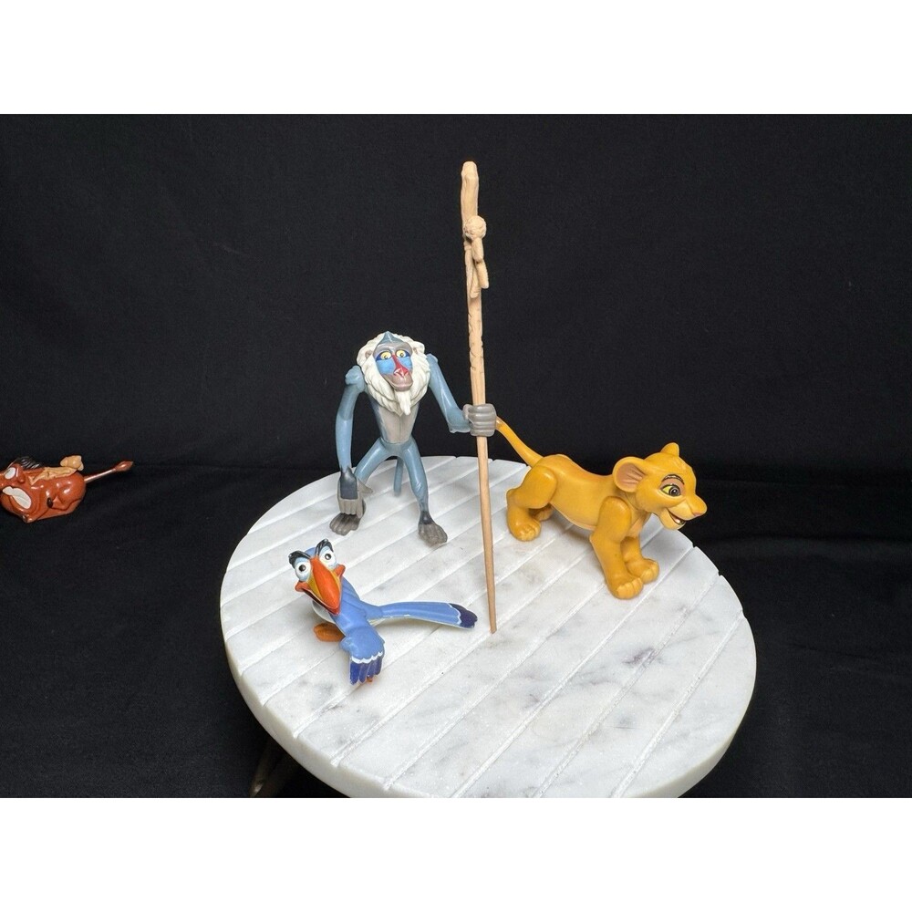 Vintage 90s Lion King Action 12 Figures Bundle Disney Simba Scar Rafiki Zazu Muf - Picture 7 of 7